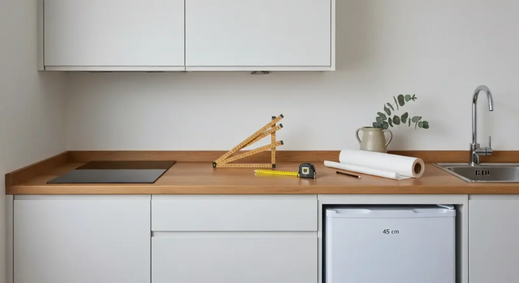 Kuchnia w małym mieszkaniu – ergonomiczny projekt zabudowy i strefy roboczej
